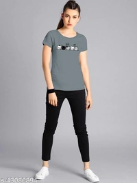 Combo Comfy Fashionable Women Tshirts - XL