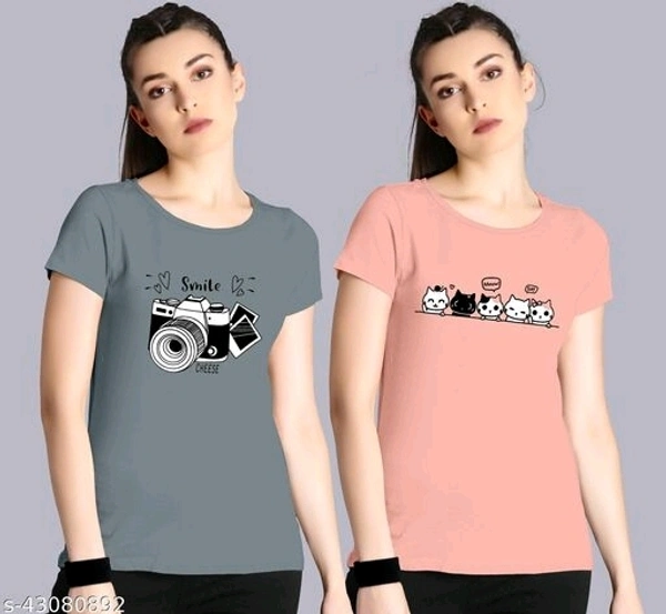 Combo Urbane Fabulous Women Tshirts - S