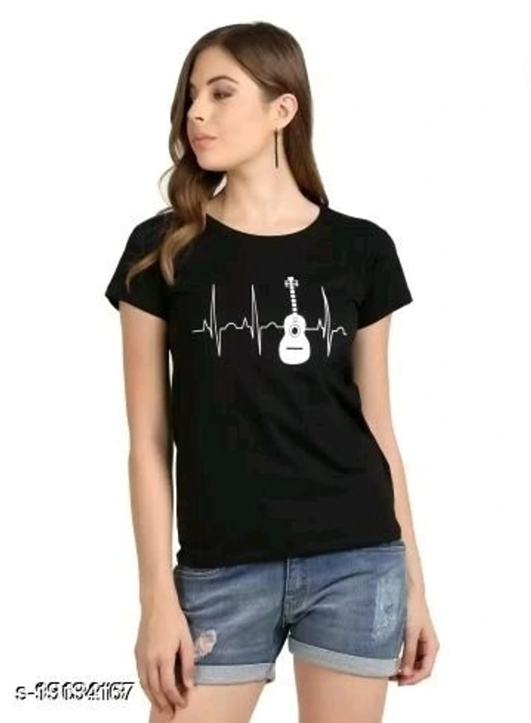 Trendy Graceful Women Tshirts - XL