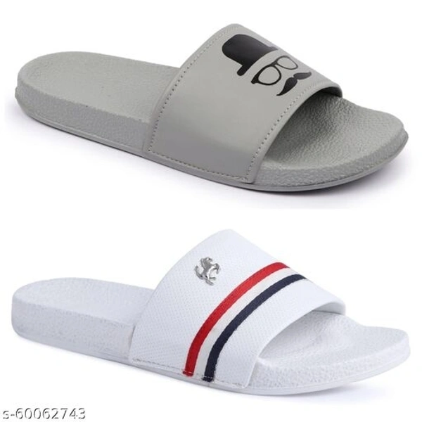 Trendy Men's Comfort Flip-Flops - 7