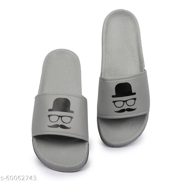 Trendy Men's Comfort Flip-Flops - 7