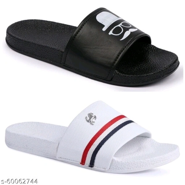 Trendy Men's Comfort Flip-Flops - 8
