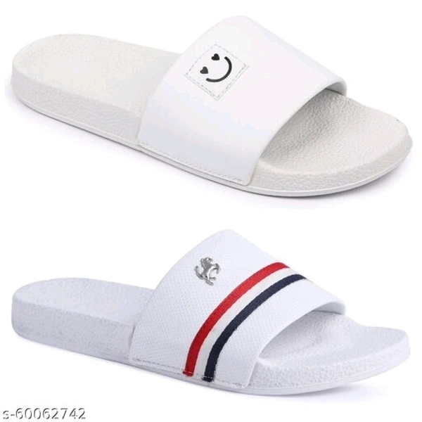 Trendy Men's Comfort Flip-Flops - 6