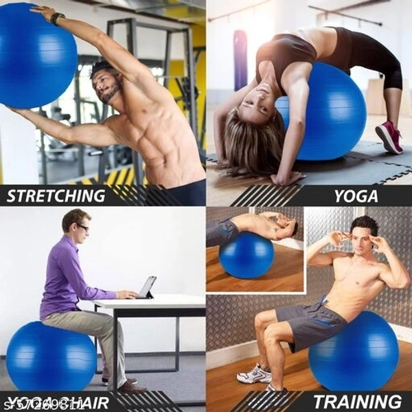 UNIQUE INDIA  Gym Ball Fitness Exercise Yoga Ball Gymnastic Ball Anti Burst Exercise Balls