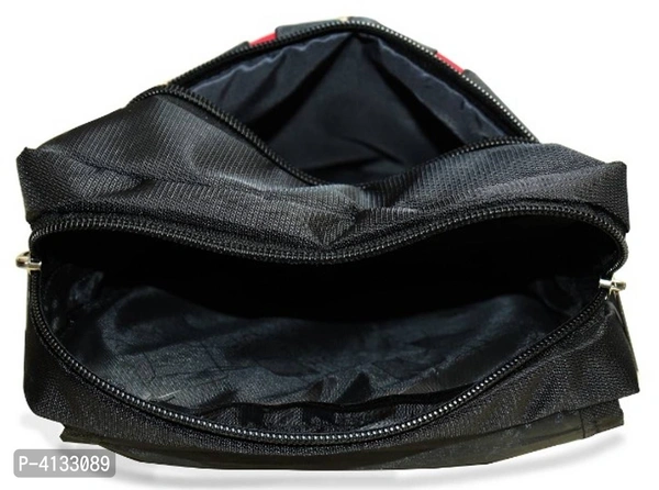 ADK Black color Silb-Messenge Bag-AD-BAG-002