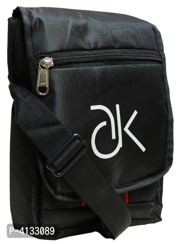 ADK Black color Silb-Messenge Bag-AD-BAG-002