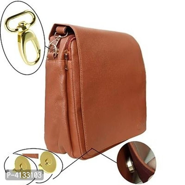 ADK Tan color Silng-Messenge Bag-AD-BAG-003
