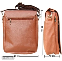 ADK Tan color Silng-Messenge Bag-AD-BAG-003