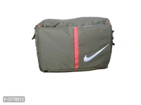 Cross Body Messenger Bag PEACH Color Polyester