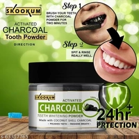 Skookum Activated Charcoal Powder Teeth Whitening Powder