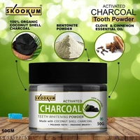 Skookum Activated Charcoal Powder Teeth Whitening Powder