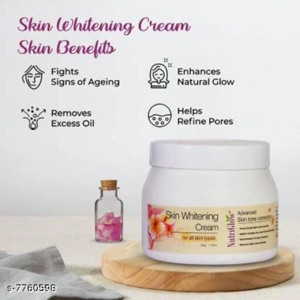 NutriGlow Skin Whitening Cream|Advanced Skin Tone Correction (500gm)