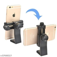 Rhymestore® Tripod Mount Adapter| Tripod Mobile Holder|Tripod Phone Mount| Smartphones Clip Clipper 360 Degree for Taking Magic Video Shots & Pictures.