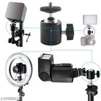 Rhymestore 1/4" Screw Tripods Ball Head Bracket Holder Mount Ball Head 360 Degree Aluminium Alloy Body Rotating for DSLR Camera Camcorder