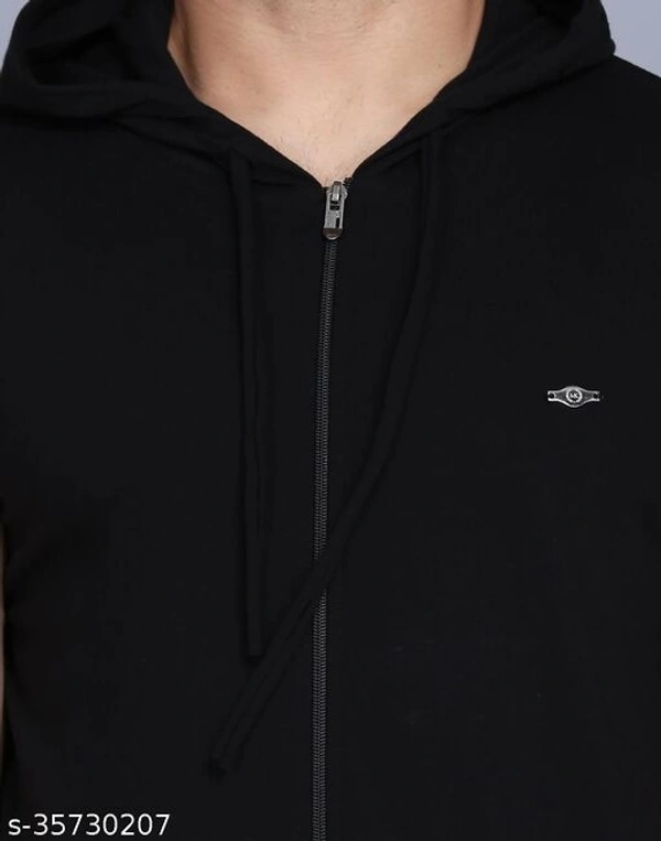 Men's Casual Hooded Tshirt - L