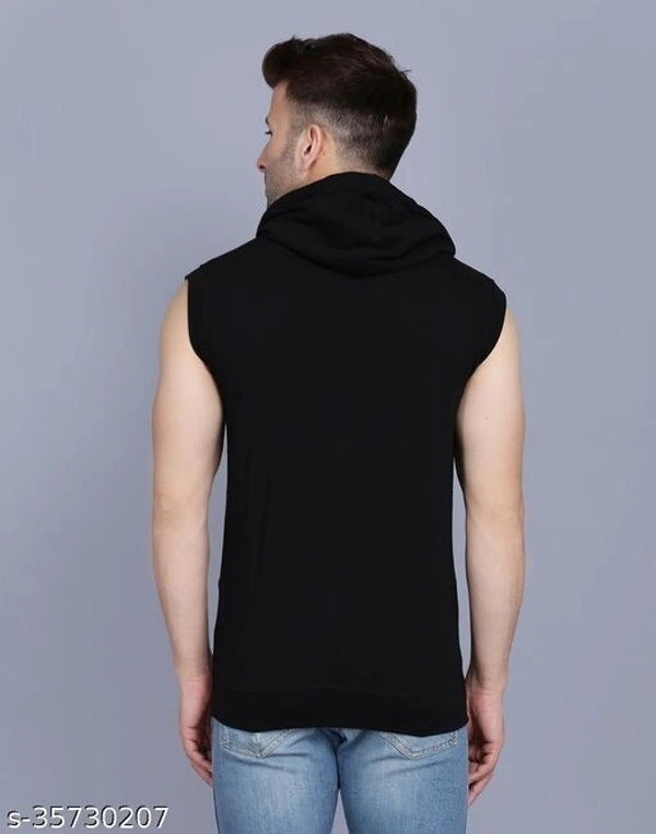 Men's Casual Hooded Tshirt - M