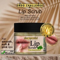 INDO CHALLENGE Lip Scrub For Lightening and Brightening Dark Lips
