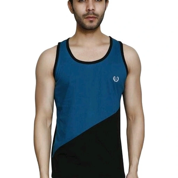 Stylish Men's Cotton Vest - L