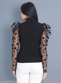 Classic Modern Women Tops & Tunics - M