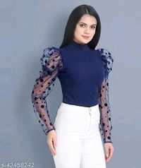 Trendy Retro Women Tops & Tunics - S