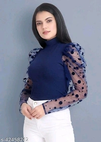Trendy Retro Women Tops & Tunics - M