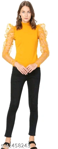 Pretty Elegant Women Tops & Tunics - L