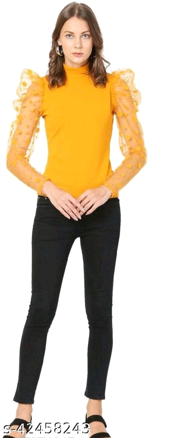 Pretty Elegant Women Tops & Tunics - L
