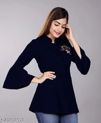 Pretty Elegant Women Tops & Tunics - S