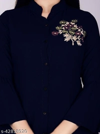 Pretty Elegant Women Tops & Tunics - L