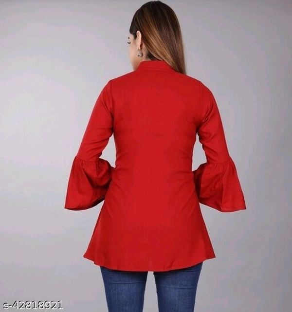 Stylish Partywear Women Tops & Tunics - L