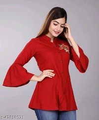 Stylish Partywear Women Tops & Tunics - L