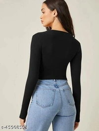 Pretty Elegant Women Tops & Tunics - L
