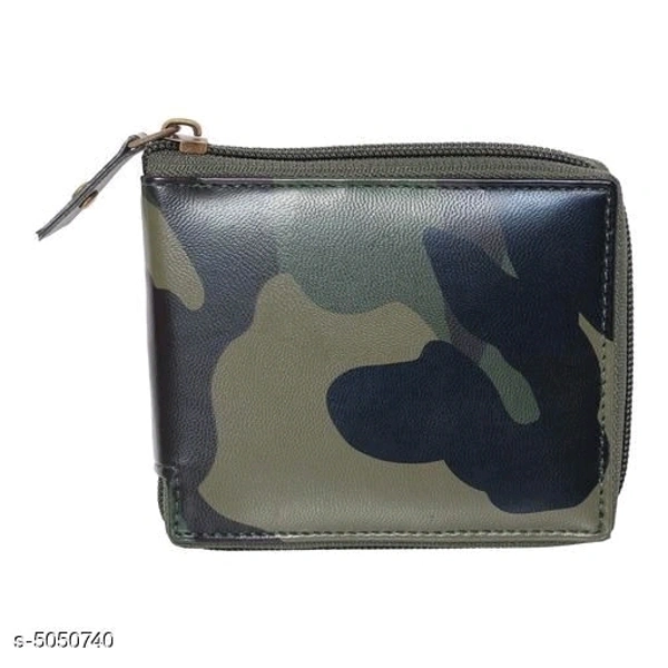 Stylish Men's Multicolor Leather Wallet