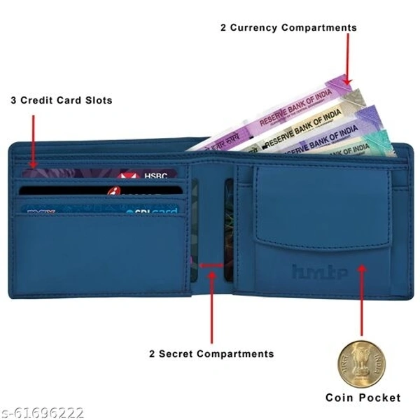 HMTp 7 Faux Leather men's wallet