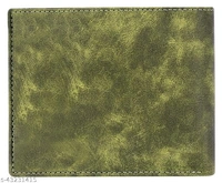 LOREM Men Green Synthetic leather Bi-Fold Wallet - WL16