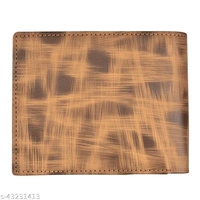 LOREM Men Brown Synthetic leather Bi-Fold Wallet - WL21