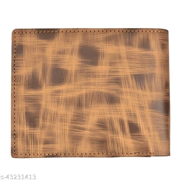 LOREM Men Brown Synthetic leather Bi-Fold Wallet - WL21