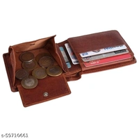 Urban Leather Stitch Print Vintage Tan RFID Blocking Leather Wallet for Men