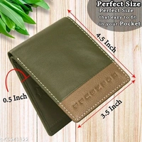 Hornbull Taylor Olive Green Mens Leather Wallet – Premium Quality Leather Wallet for Mens & RFID Blocking Genuine Leather Mens Wallet