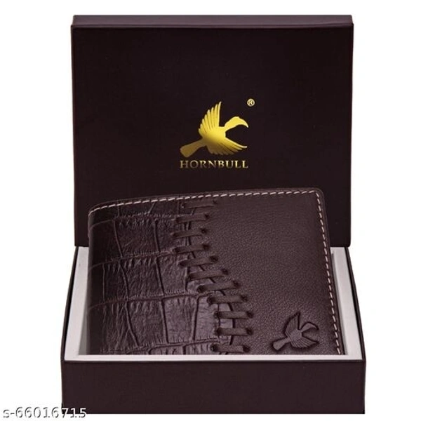 Hornbull Markus Brown Mens Leather Wallet | Leather Wallet for Men | RFID Mens Wallet