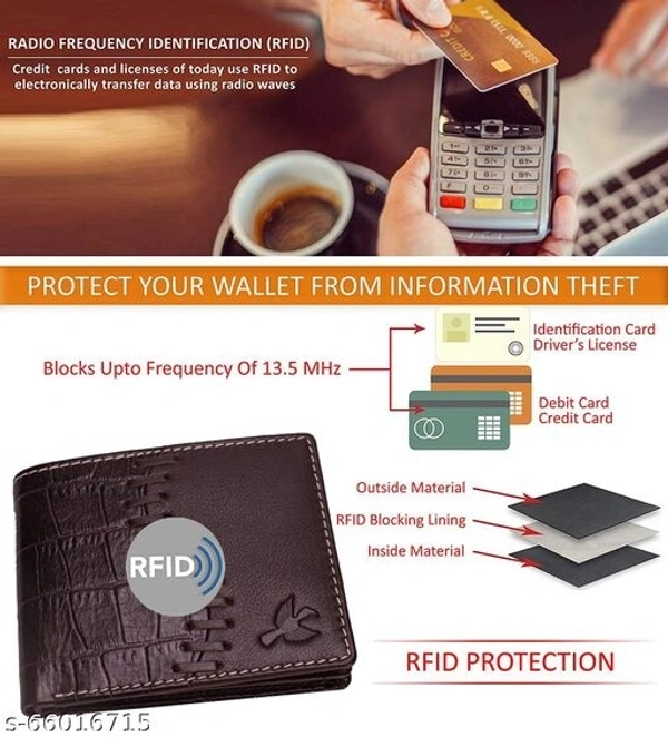 Hornbull Markus Brown Mens Leather Wallet | Leather Wallet for Men | RFID Mens Wallet