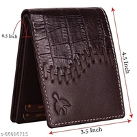Hornbull Markus Brown Mens Leather Wallet | Leather Wallet for Men | RFID Mens Wallet