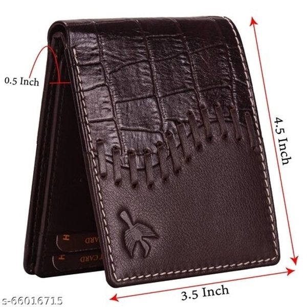 Hornbull Markus Brown Mens Leather Wallet | Leather Wallet for Men | RFID Mens Wallet