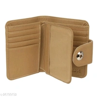 Wildauk Men Beige Artificial Leather Wallet  (5 Card Slots)