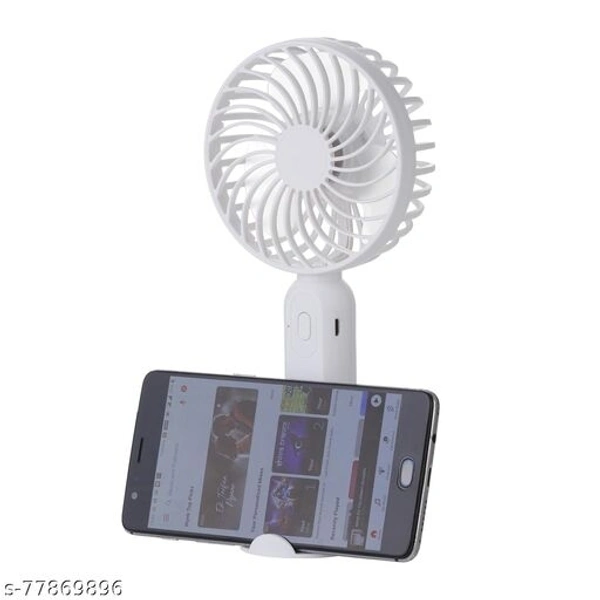 TG S9 (RECHARGEABLE PORTABLE USB FAN) With Mobile Stand, 800mAh Battery USB Fan
