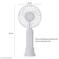 TG S9 (RECHARGEABLE PORTABLE USB FAN) With Mobile Stand, 800mAh Battery USB Fan