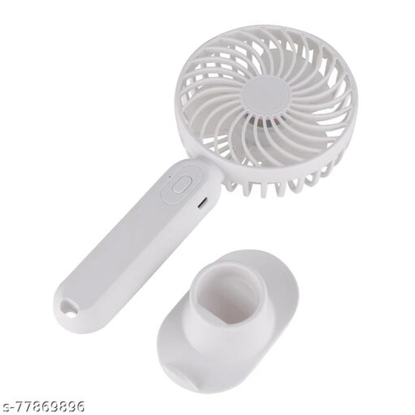 TG S9 (RECHARGEABLE PORTABLE USB FAN) With Mobile Stand, 800mAh Battery USB Fan