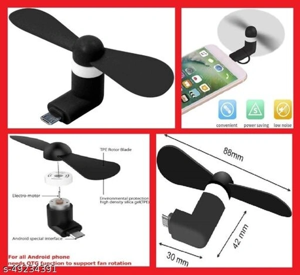  Smartphones Tablets USB Fan