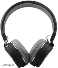 skynote FD1 Sh-12 with FM and SD Card Slot Bluetooth Headset Bluetooth Headset  (Black, On the Ear)