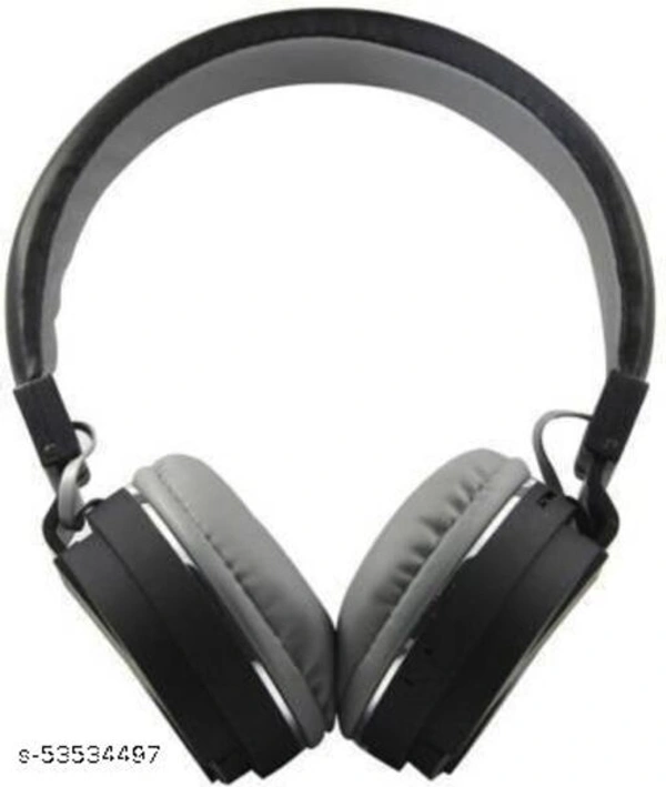 skynote FD1 Sh-12 with FM and SD Card Slot Bluetooth Headset Bluetooth Headset  (Black, On the Ear)